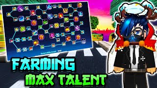 Farming Max Talent Player in Bedwars ⚔  Blockman Go [upl. by Nagoh]