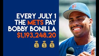 Why Do the Mets Pay Bobby Bonilla 1 19 Million Every Year [upl. by Anicnarf86]