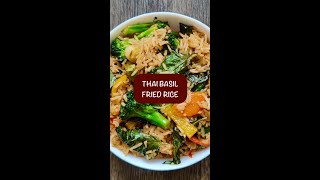 Vegan Thai Basil Fried Rice [upl. by Belamy]