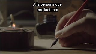 A la persona que me lastimó [upl. by Amak]