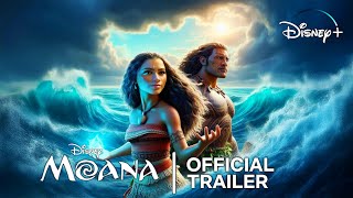 MOANA Live Action 2025 movie – TEASER TRAILER  Disney [upl. by Fawn623]