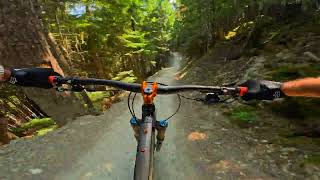 Whistler Blackcomb Crank it up MTB POV [upl. by Yrrehc]