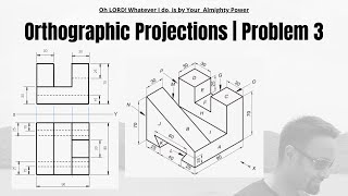 Orthographic Projections  orthographic projection in engineering drawing [upl. by Enyaw768]