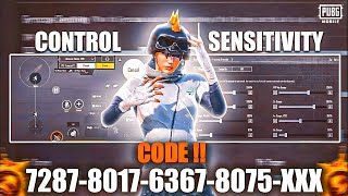 UPDATE 31 🔥 Best Zero Recoil Sensitivity CODE  Control Settings For Pubg MobileBGMI in 2024 [upl. by Garfield870]