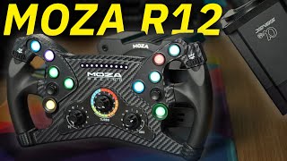 The ONE PROBLEM the Moza R12 has  Moza R12 Direct Drive and KS Steering Wheel Review [upl. by Atnohsal]