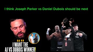 I think Joseph Parker vs Daniel Dubois should be next [upl. by Newby]