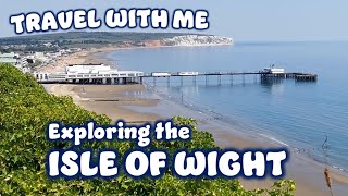 TRAVEL VLOG A week on the ISLE OF WIGHT  Things to do in Shanklin and Sandown [upl. by Northington]