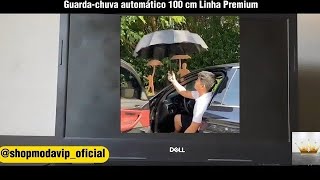 UNBOXING GUARDACHUVA AUTOMÁTICO 100 CM LINHA PREMIUM [upl. by Clinton]