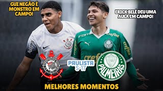 Sem nenhuma surpresa no Derby Paulista o Maior de SP venceu no matamata do Paulista Sub17 [upl. by Camp]