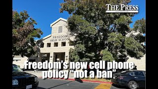 Freedom’s new cell phone policy “not a ban” [upl. by Nareik]