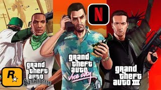 CONSEGUÍ LA TRILOGÍA DE GTA CON NETFLIX😱 [upl. by Astrahan193]