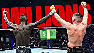 UFC 305 Fighters Salaries  Payouts amp Bonuses [upl. by Chapin]