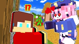 Maizen  JJ and Mikey Love Curse  Minecraft Parody Animation Mikey and JJ [upl. by Farrand]