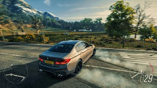 Forza Horizon 4  BMW M5 2018 Edition  Gameplay [upl. by Kcirded]