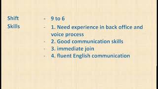 Post  5 l new job opening l latest job l job vacancy l [upl. by Josefa]