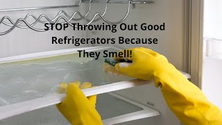 Stop Throwing Out Stinky Refrigerators  Use OdorXit Eliminator Instead Easy to Use  Guaranteed [upl. by Donal]