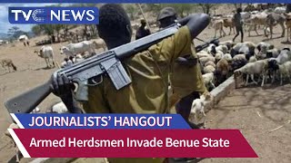 WATCH Hundreds Flee as Armed Herdsmen Invade Benue State Villages [upl. by Aivad]