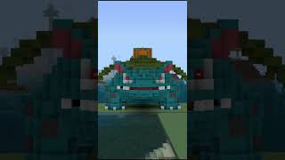 pokemon Venusaur statue pixel art fastbuild [upl. by Oakman722]