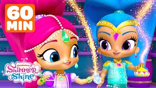 Shimmer and Shine Make Magic Potions w Zeta amp Samira  1 Hour Compilation  Shimmer and Shine [upl. by Gibbeon]