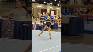 Nikol Jorgens  Level 3 Gymnastics Floor  9600 7th Place  NGA 2024 Nationals [upl. by Ebeohp]