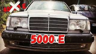 IL ACHETE UNE MERCEDES 500E W124 A 5000 EUROS  V8 326 CV 😱 [upl. by Anthony]