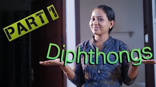 Diphthongs part 1transactions pronunciation module 1ug 1 sem [upl. by Hsetirp]