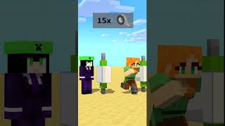 HELP Herobrine❗❗❗ fyp minecaft minecraftanimation herobrine [upl. by Ilysa]