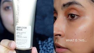 BARE MINERALS COMPLEXION RESCUE testing amp my final thoughts  Zeinab Safdari [upl. by Raclima]