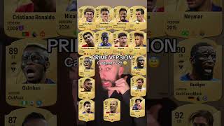 Prime version cards on eafc25 with RonaldoYamal and Neymar [upl. by Anehc]