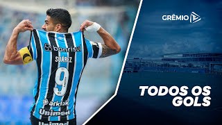 TODOS OS GOLS DE LUIS SUÁREZ PELO GRÊMIO [upl. by Danie]