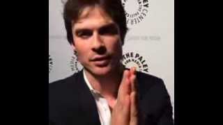 Ian Somerhalder at PaleyFest 2014 Lost Reunion [upl. by Maleen]