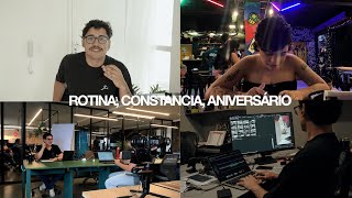 Rotina Constancia  aniversario e gratidão  vlog 03 [upl. by Motteo]