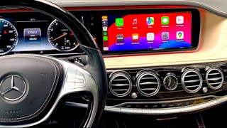 Apple CarPlay Installation  AndroidAuto  RepairJose  S550  mercedes carplay gta [upl. by Sitoeht]