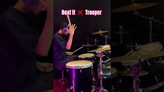 Beat It ❌ The Trooper  Mashup  If Michael Jackson in Iron Maiden [upl. by Sofia]