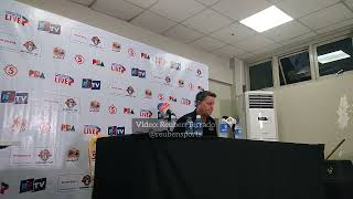 Japeth explodes for 31 points  Ginebra postgame press conference after 110101 win over Phoenix [upl. by Omoj]