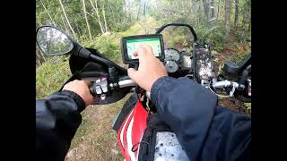 Sebago Lake Area Maine  ATV Trails on Big Bikes [upl. by Tselec]