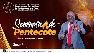 Dr Don Yves KISUKULU  PENTECOTE ET TRAVAIL 3 [upl. by Anirtap]