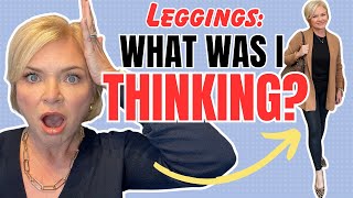 Fashion Over 50 Leggings Outfit FAILS [upl. by Eerrehc]