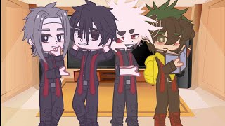 Past BkDk React to🫣 MHABNHA  Middle school  MY AU  BKDK💚🧡  GCRV  Gacha Club 😋 [upl. by Aivalf]