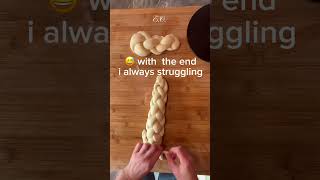 6Strang Zopf 6strand challah zopf braidedbread braided sourdough [upl. by Assirol781]