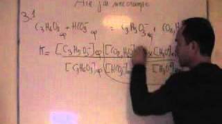 cours TS  chimie  constante déquilibre entre lacide lactique et lion hydrogénocarbonate [upl. by Farmelo]