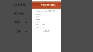 Porcentajes  Matemáticas  COMIPEMS [upl. by Barnaby970]