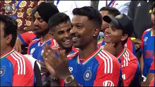 Rohit Sharmas full interview in Mumbai after winning the T20 World Cup 2024 absolute madness [upl. by Eatnod568]