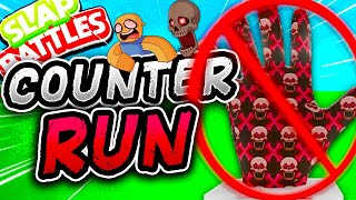 HOW to COUNTER the RUN Glove💀 Slap Battles Roblox [upl. by Adev717]