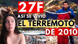 ESPAÑOLA REACCIONA a Así se vivió el TERREMOTO y TSUNAMI de 2010 en CHILE [upl. by Suedaht]