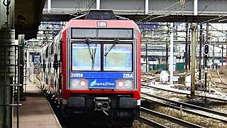 RER C Ter et Intercités en gare dIvrysurSeine sur la ligne SNCF Paris  Bordeaux SaintJean [upl. by Lavina590]