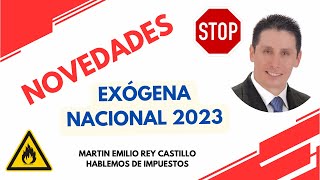 💕INFORMACIÓN EXOGENA AÑO 2023 Y 2024 PRINCIPALES CAMBIOS EN EXOGENA Resolución 1255 de 2022💓 [upl. by Hutchinson]