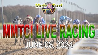 08 June 2024  Philippines Horse Racing Live  Metro Manila Turf Club Inc [upl. by Towers]