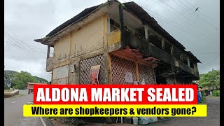 Aldona Market sealed as some vendors shifted their places appeals to akkto help us now [upl. by Anerrol]