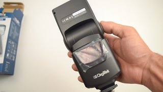 Digitek Flash Speedlite DFL 003 Unboxing and Hands On Overview [upl. by Ku519]